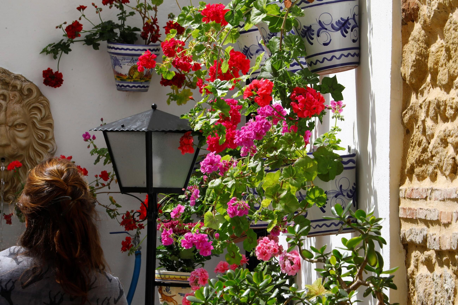 Patio del convento de las Carmelitas Descalzas.