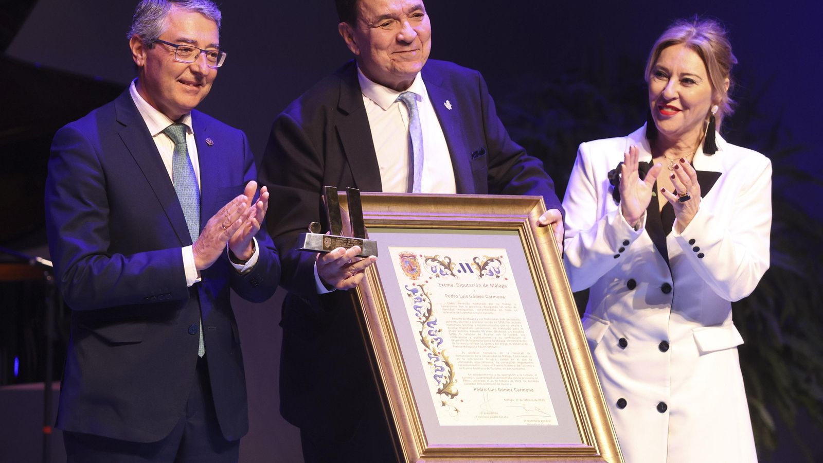 El periodista Pedro Luis Gómez.