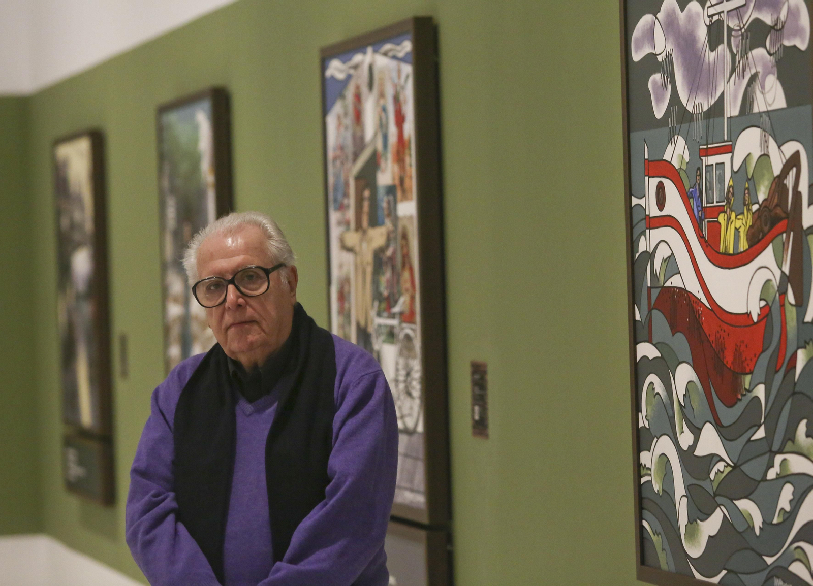 Eugenio Chicano: la vida del artista en fotos