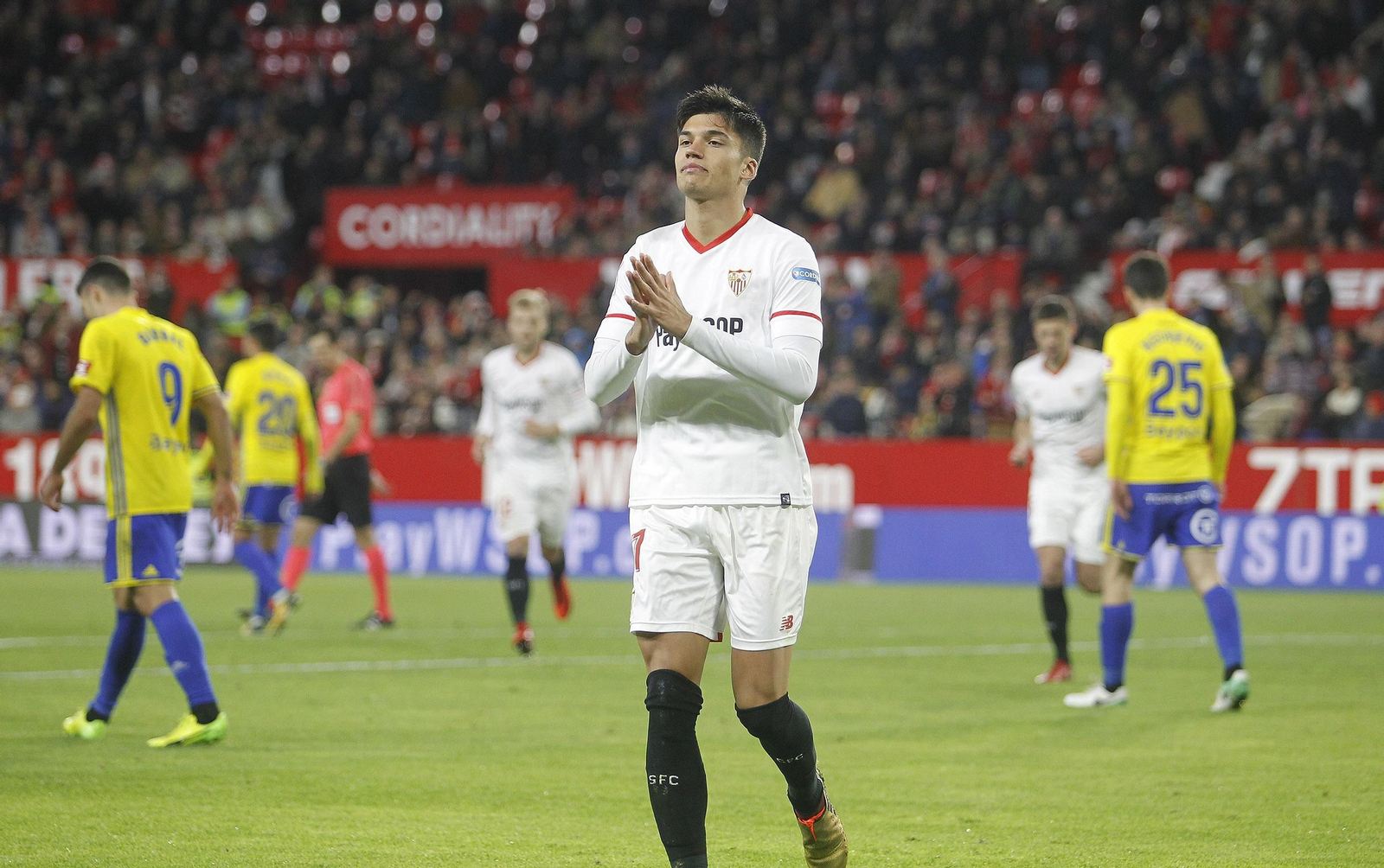 Las imágenes del Sevilla-Cádiz