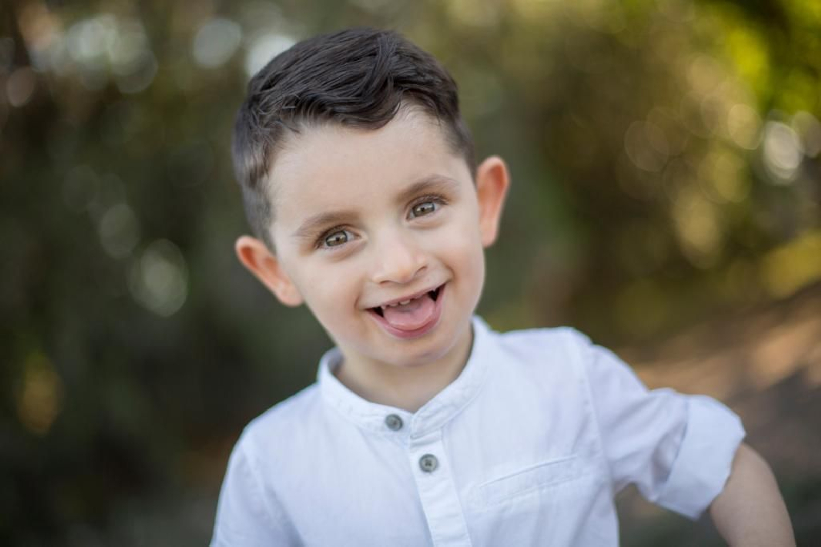 Tano, el pequeño almeriense con Síndrome de Angelman.