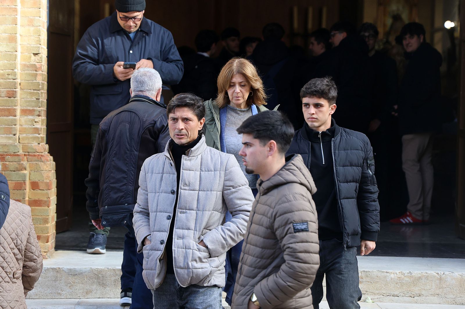 Fotografías de la misa de despedida a David Cordón