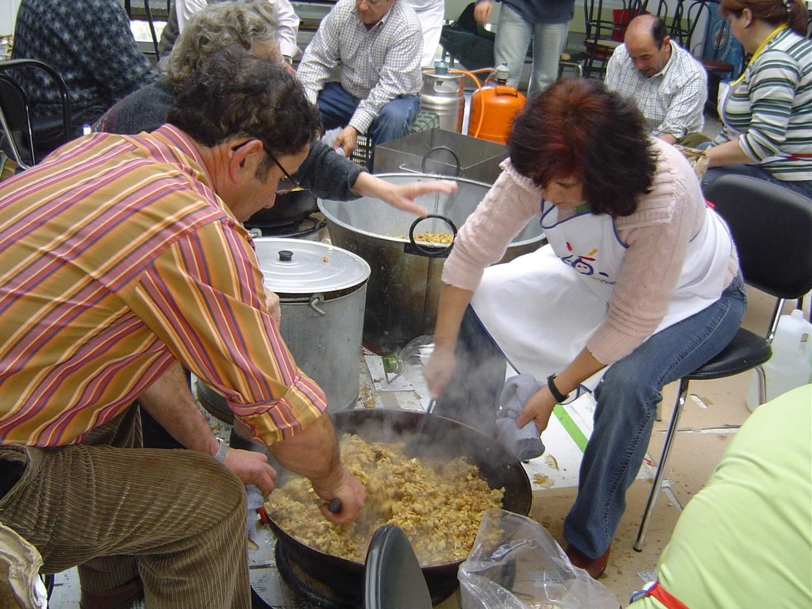 Preparación de las migas
