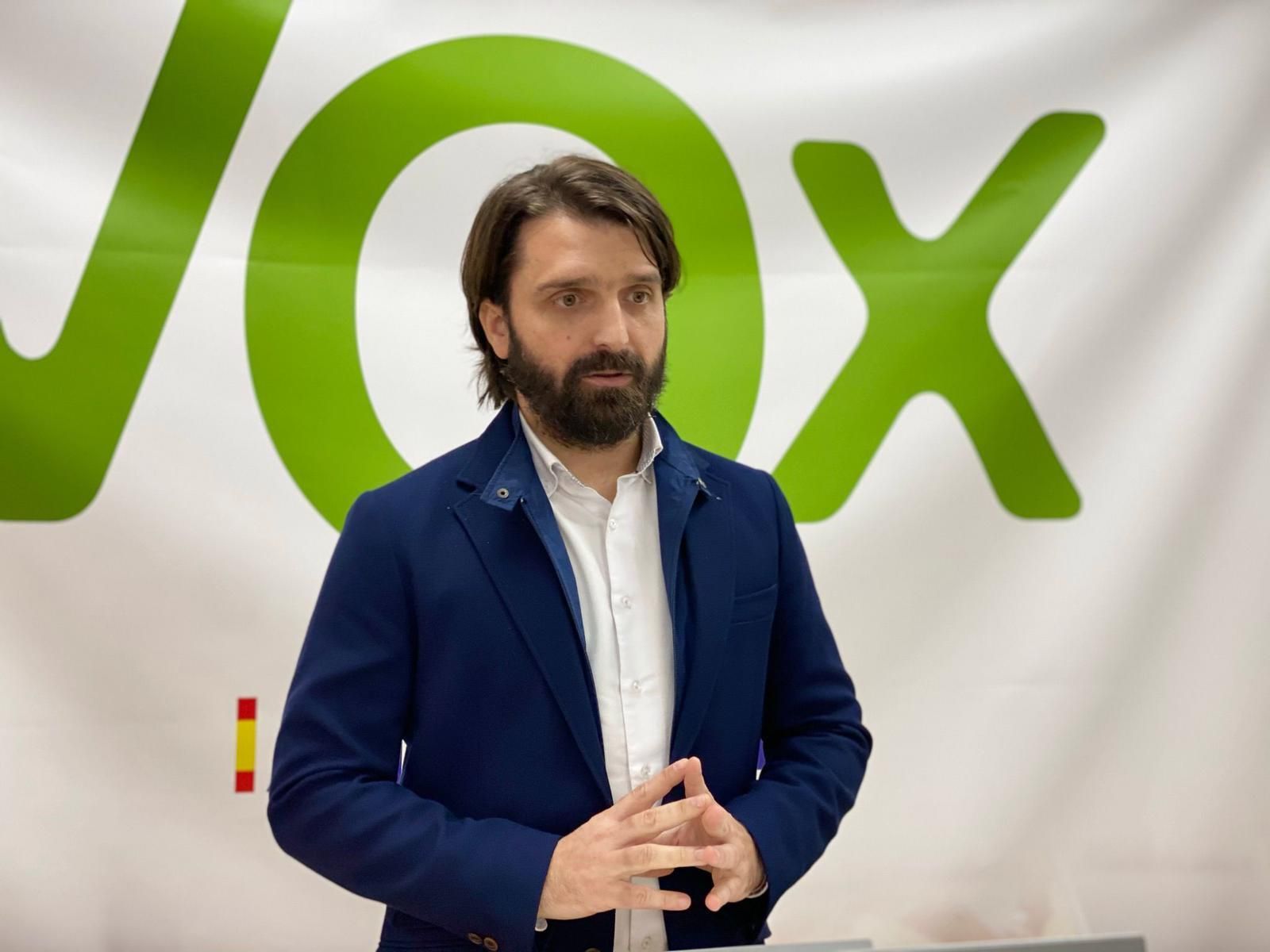 El presidente de VOX Almería, Juan Francisco Rojas.