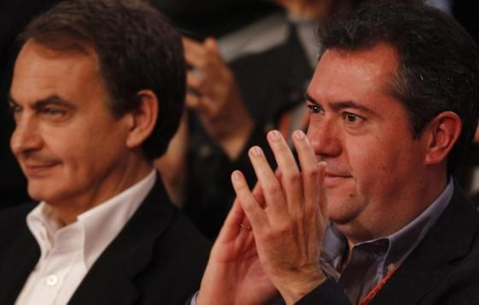 Espadas, junto a Zapatero. / Antonio Pizarro