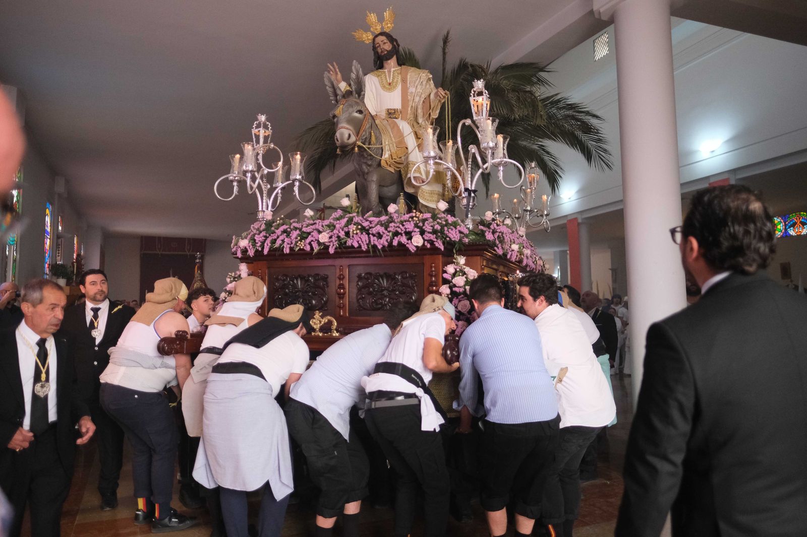 Salida de la Pollinica de Ronda, en fotos.
