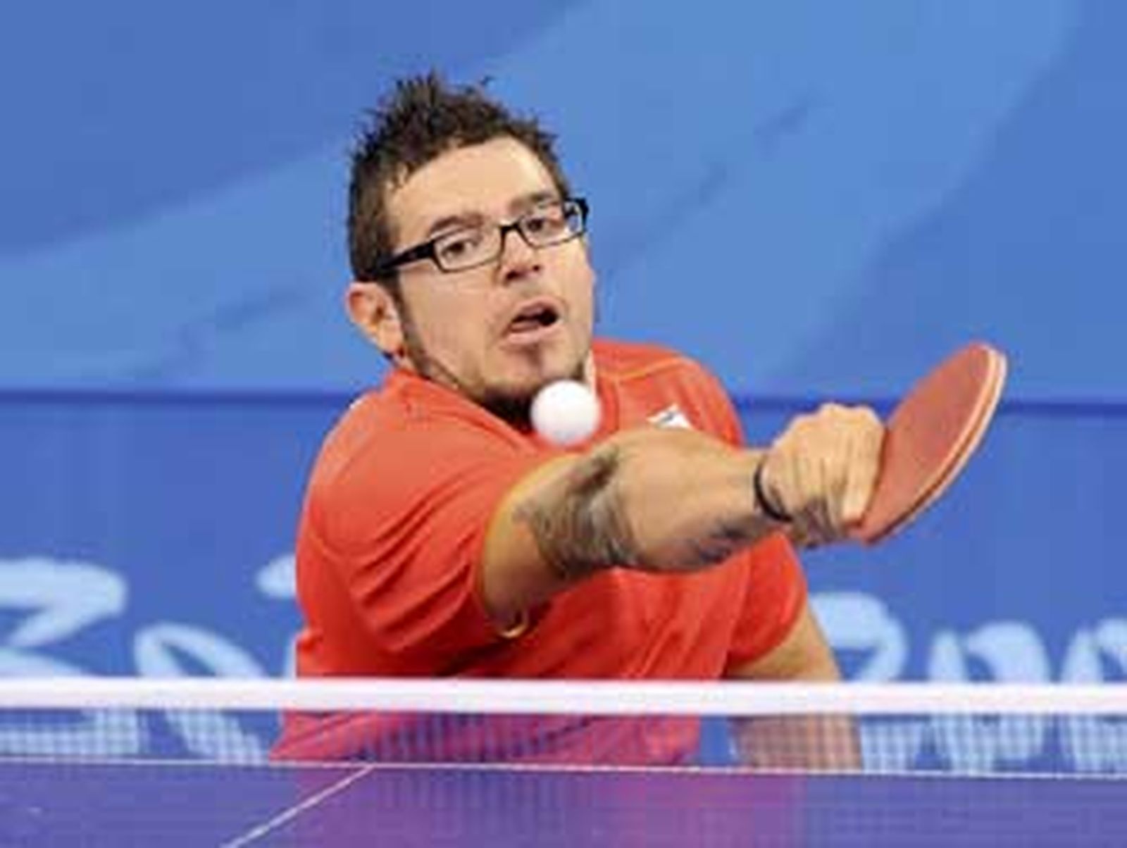 El granadino Tomás Piñas gana el bronce en tenis de mesa paralímpico