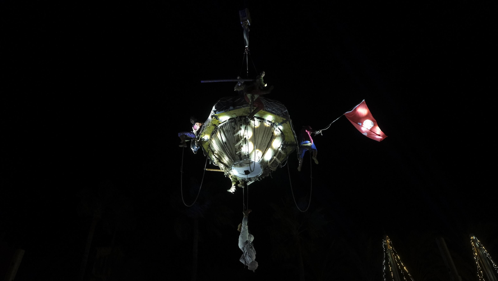 Imágenes del inicio de la Navidad en Almería