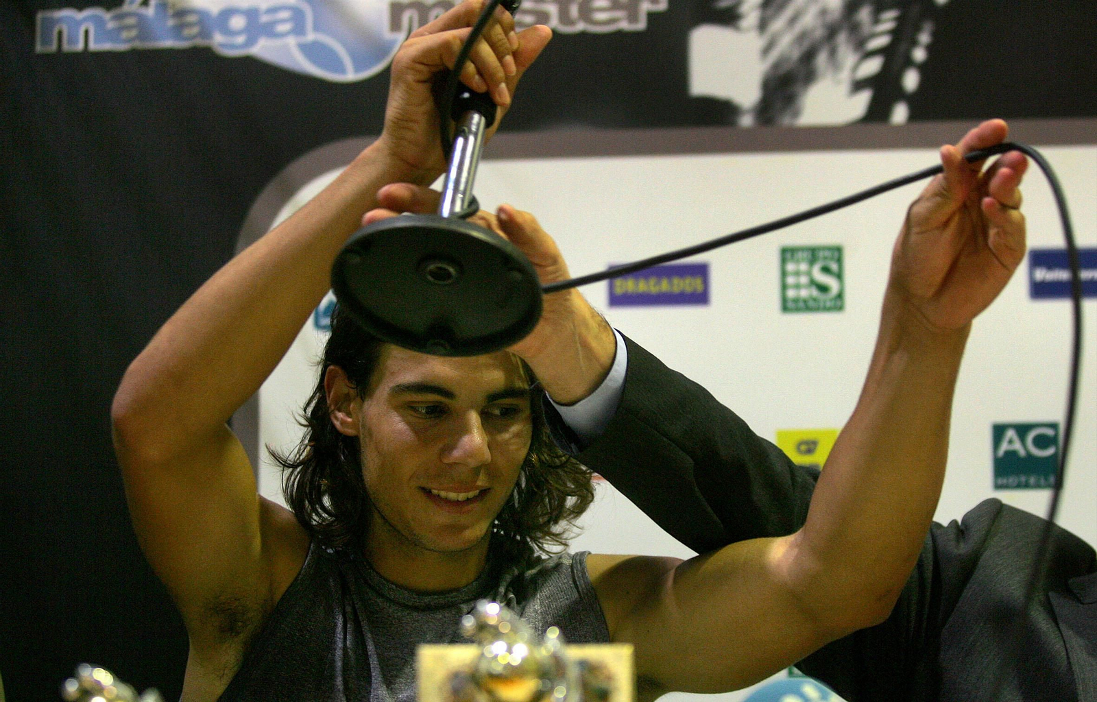 Cuando Rafa Nadal ya jugó en el Carpena