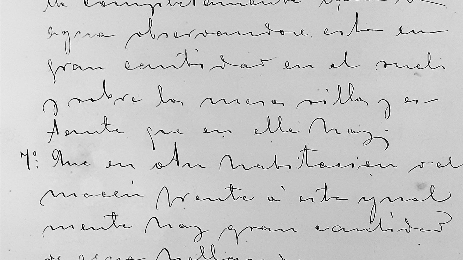 Extracto del documento generado por Cinematográficas Pérez Aracena.