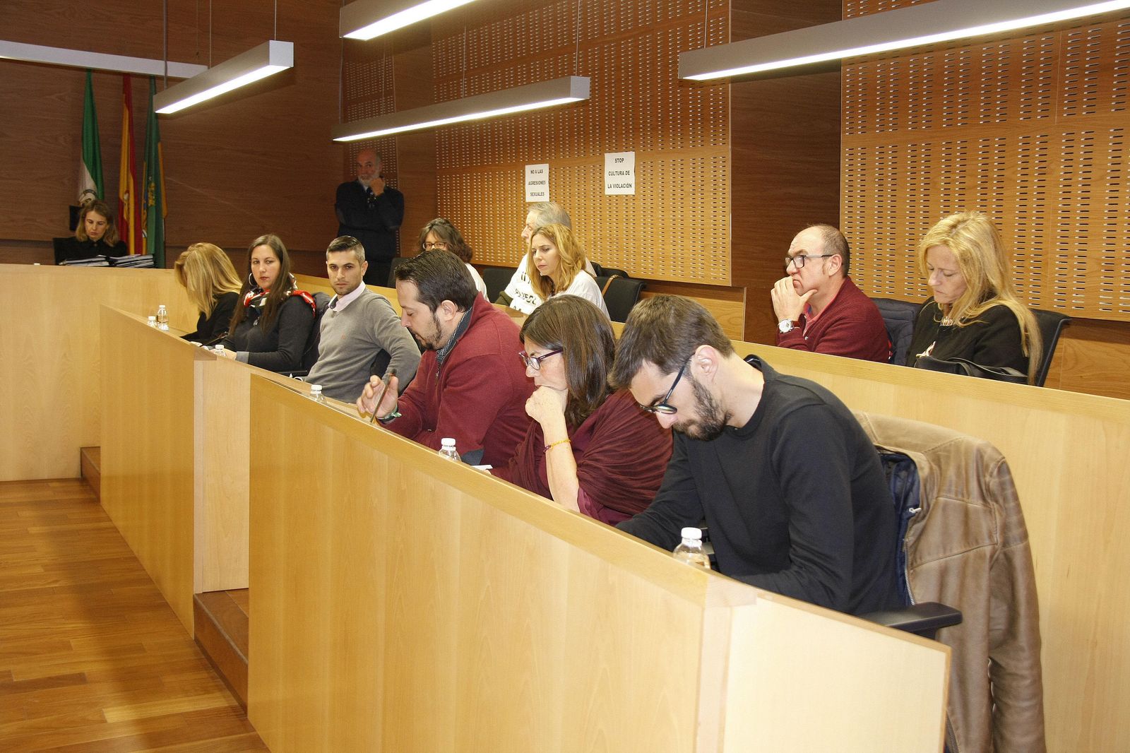 Una imagen del pleno municipal celebrado ayer miércoles.