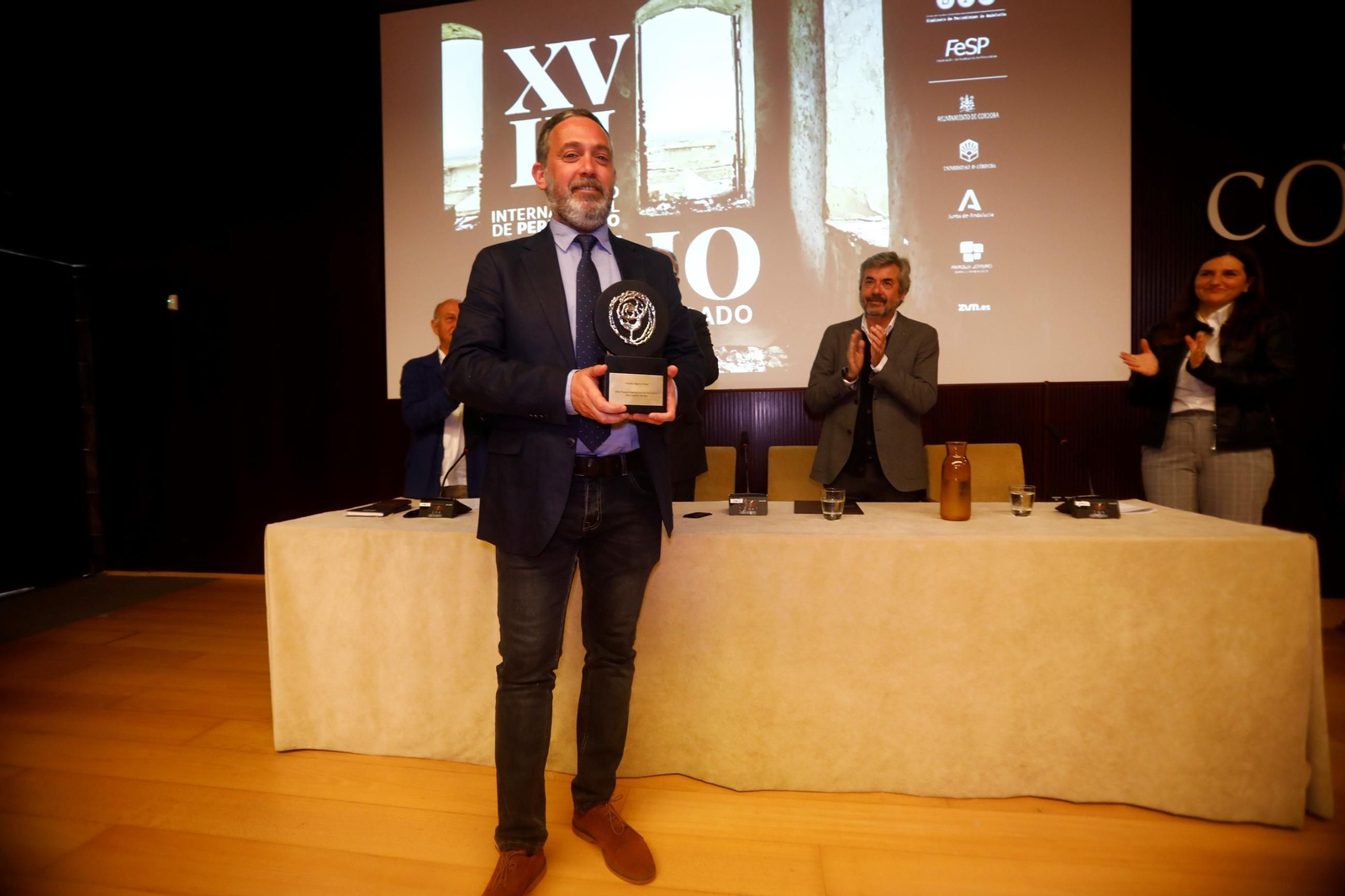 La entrega del XVIII Premio Internacional de Periodismo Julio Anguita Parrado, en imágenes