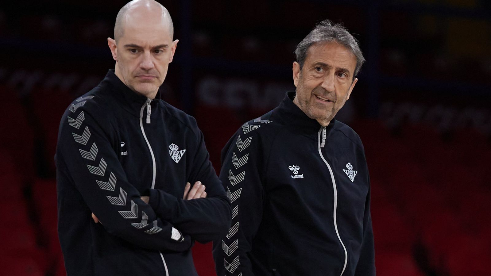 Luis Casimiro y su ayudante Javier Carrasco.