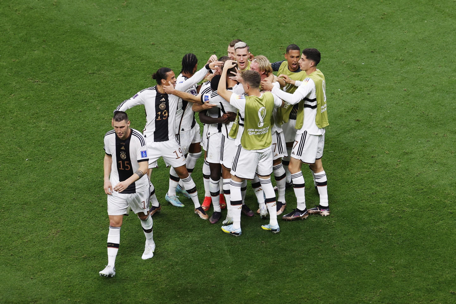 Las fotos del España-Alemania del Mundial de Qatar