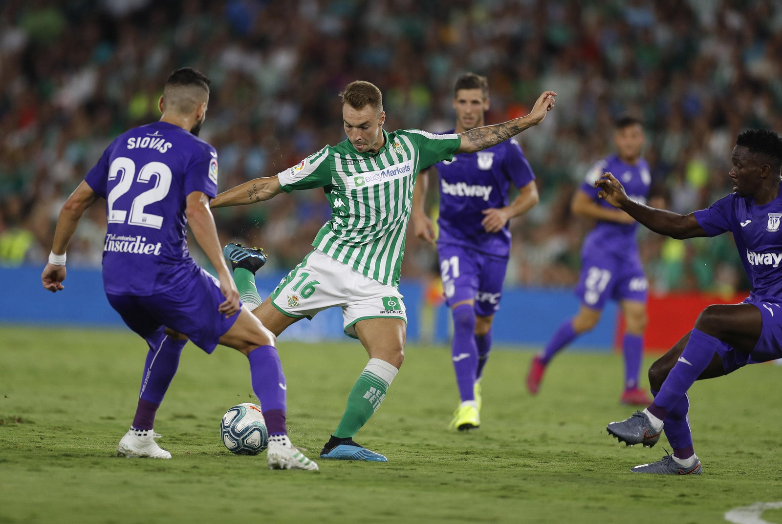 El Real Betis-Leganés, en imágenes