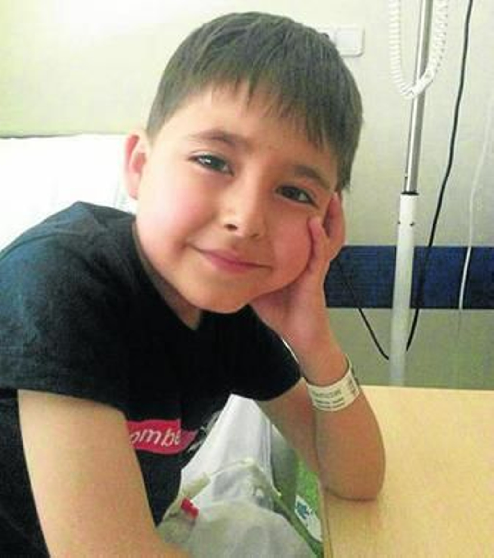 Antonio Manuel, el pequeño que espera una médula compatible.