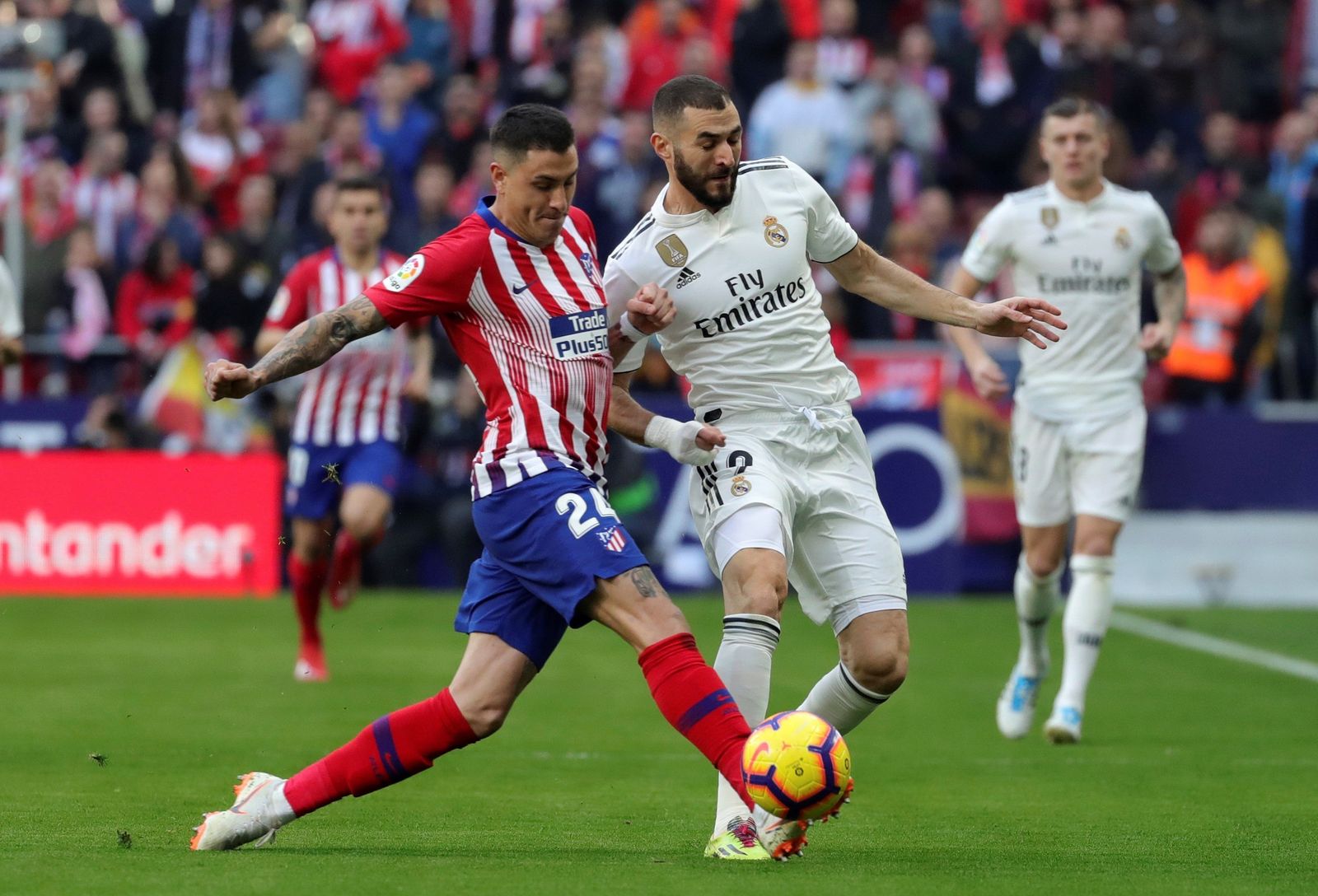 Las imágenes del Atlético de Madrid-Real Madrid