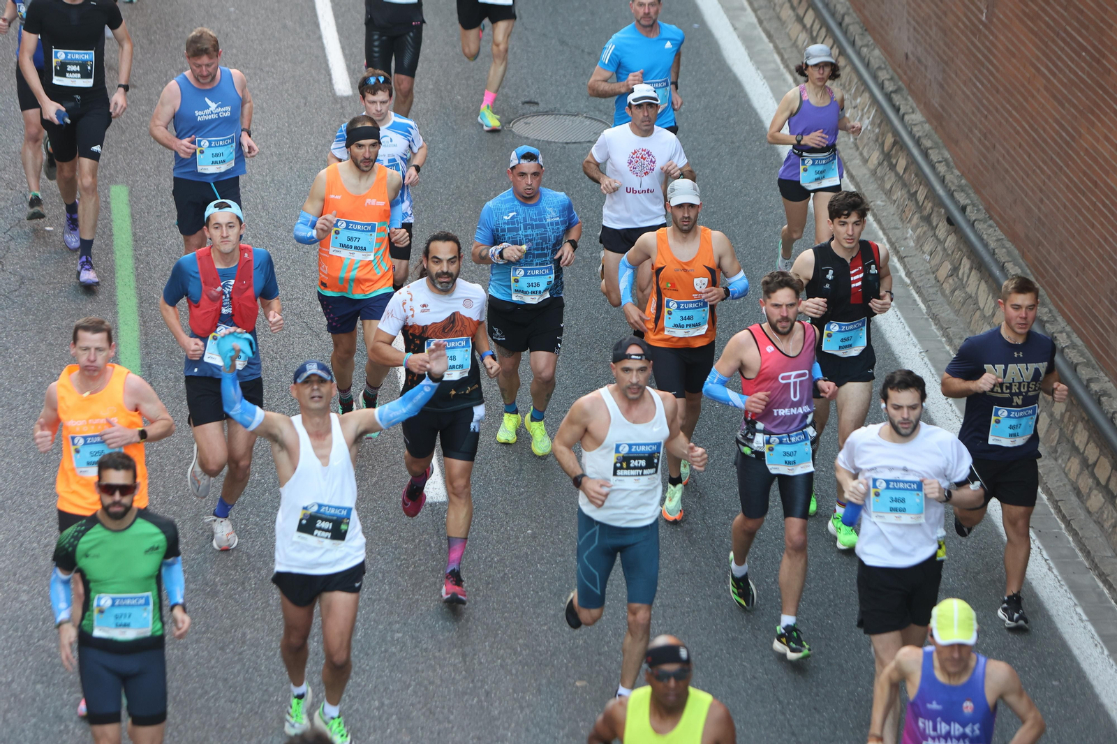 Búscate en la Zurich maratón de Sevilla