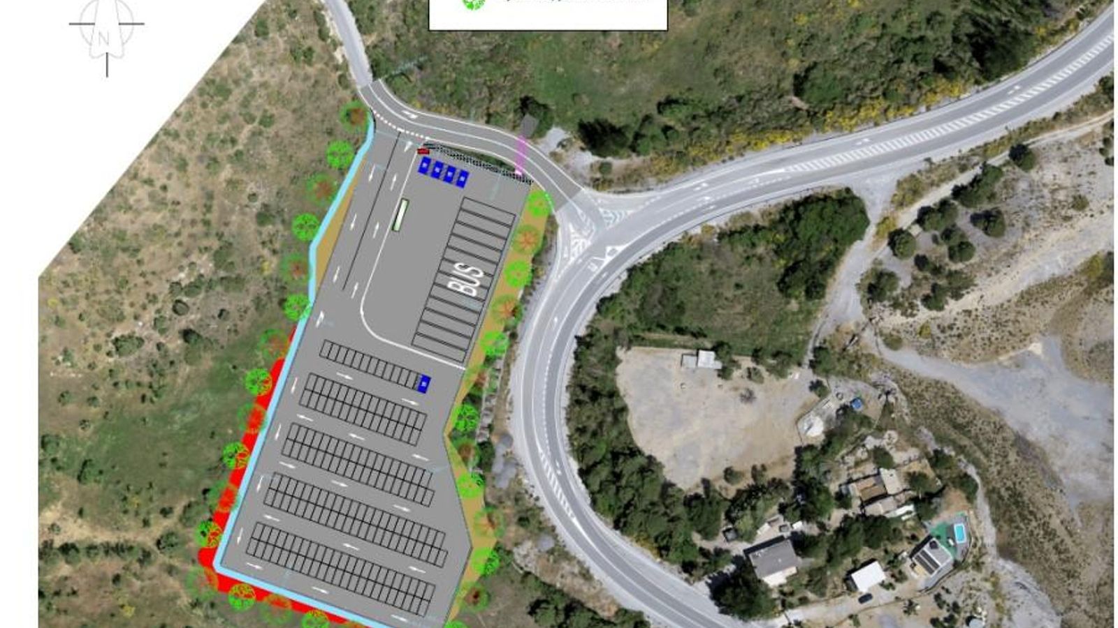 Nuevo parking de La Higuera Nuevo parking de La Higuera
