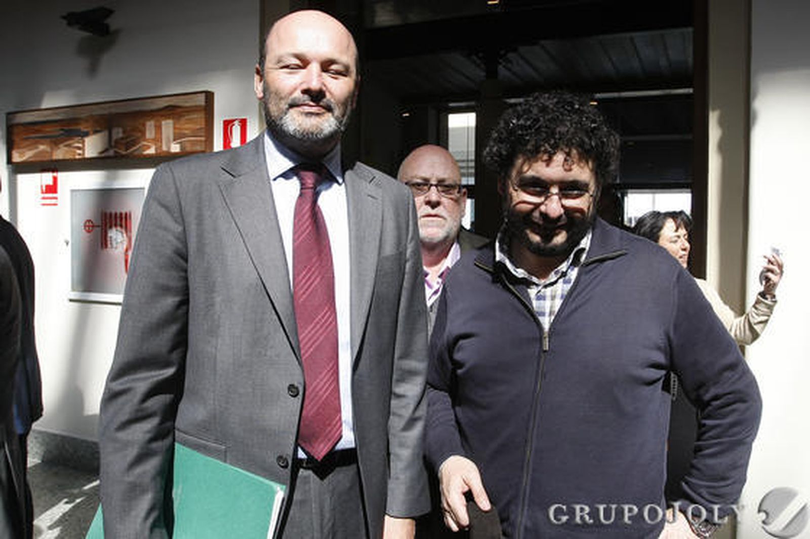 Paulino García, jefe de gabinete de la Consejería de Turismo, junto a Pepe Monforte, editor de la revista digital de gastronomía ‘Cosas de Comé’, distinguida por la Junta.

Foto: Julio Gonzalez-Joaquin Pino-Jose Braza