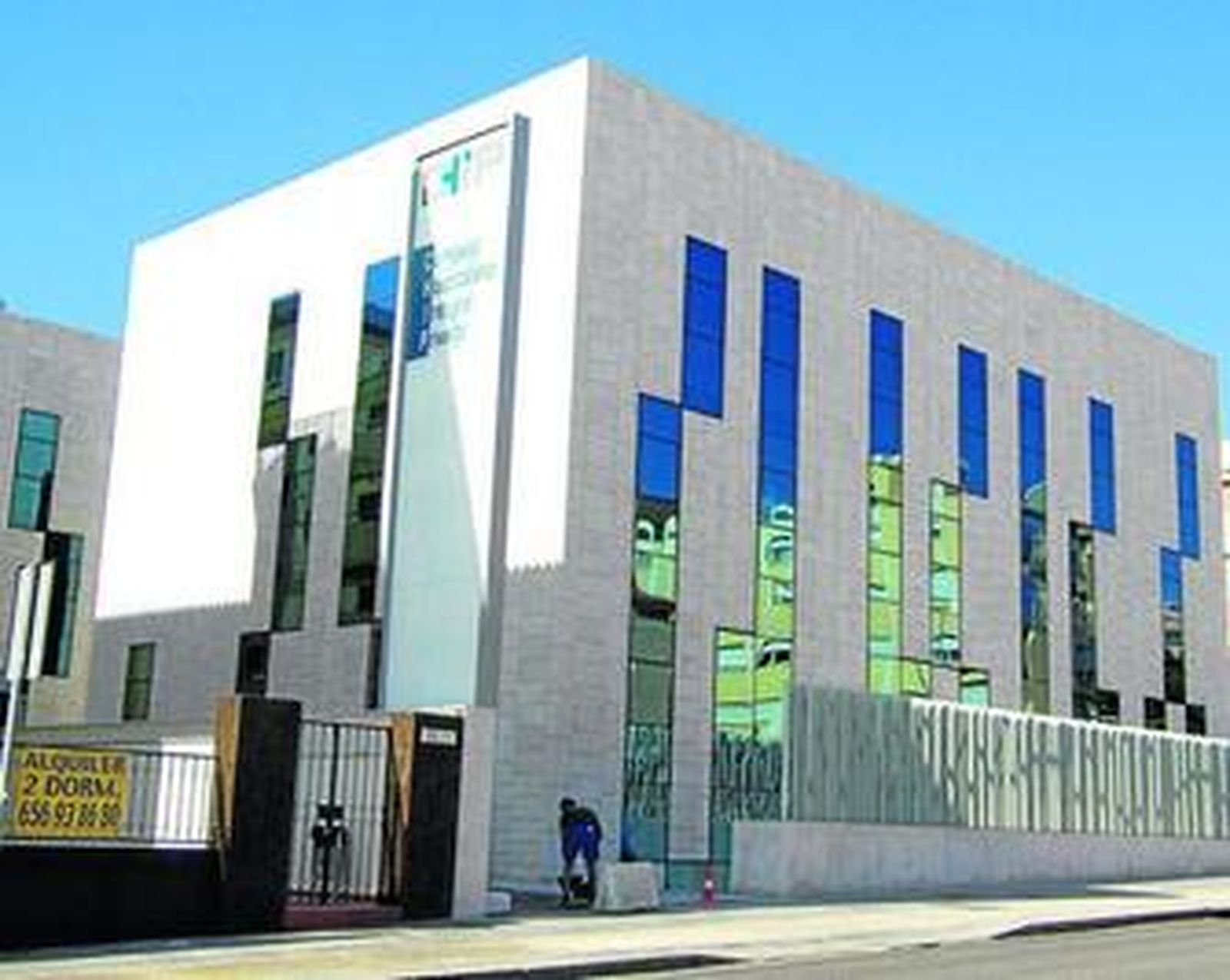 Instalaciones de Chip Hospital en la Avenida de Carlos Haya.