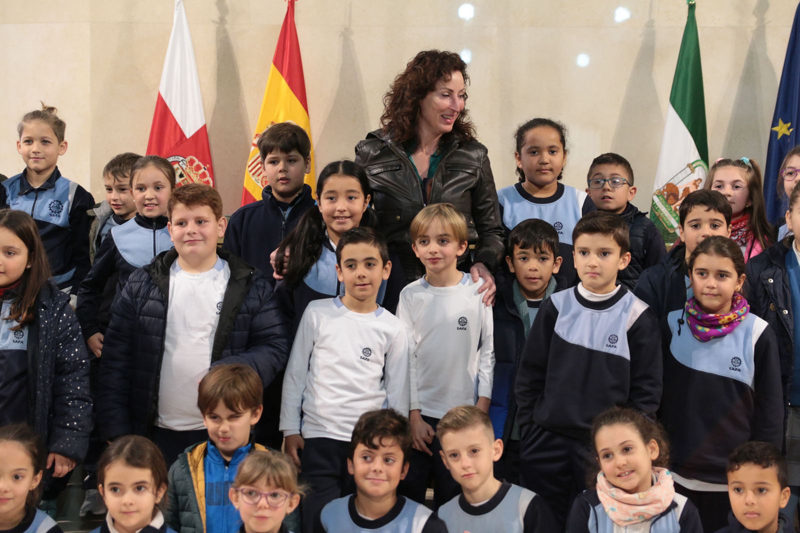 Los alumnos de la SAFA, concejales por un día