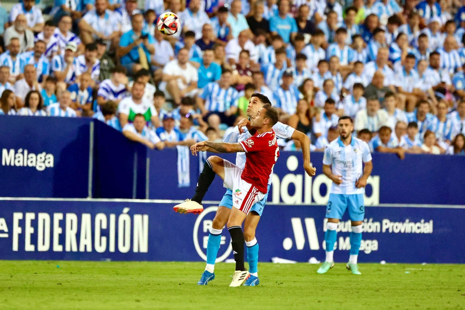 El Málaga CF-Nàstic, en fotos