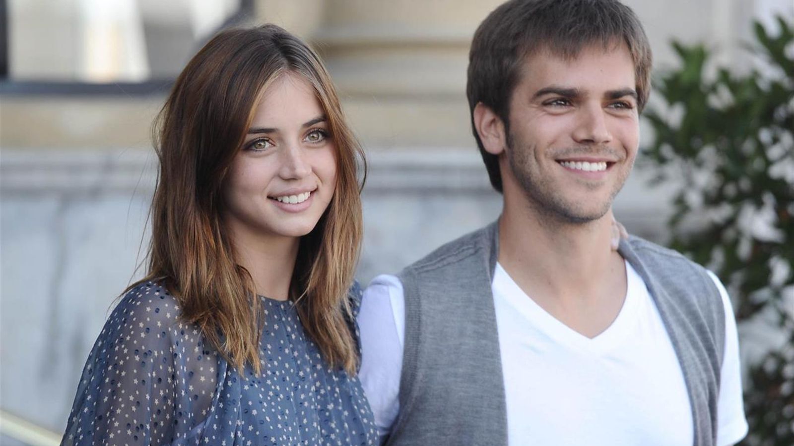 Ana de Armas y Marc Clotet, cuando eran pareja.