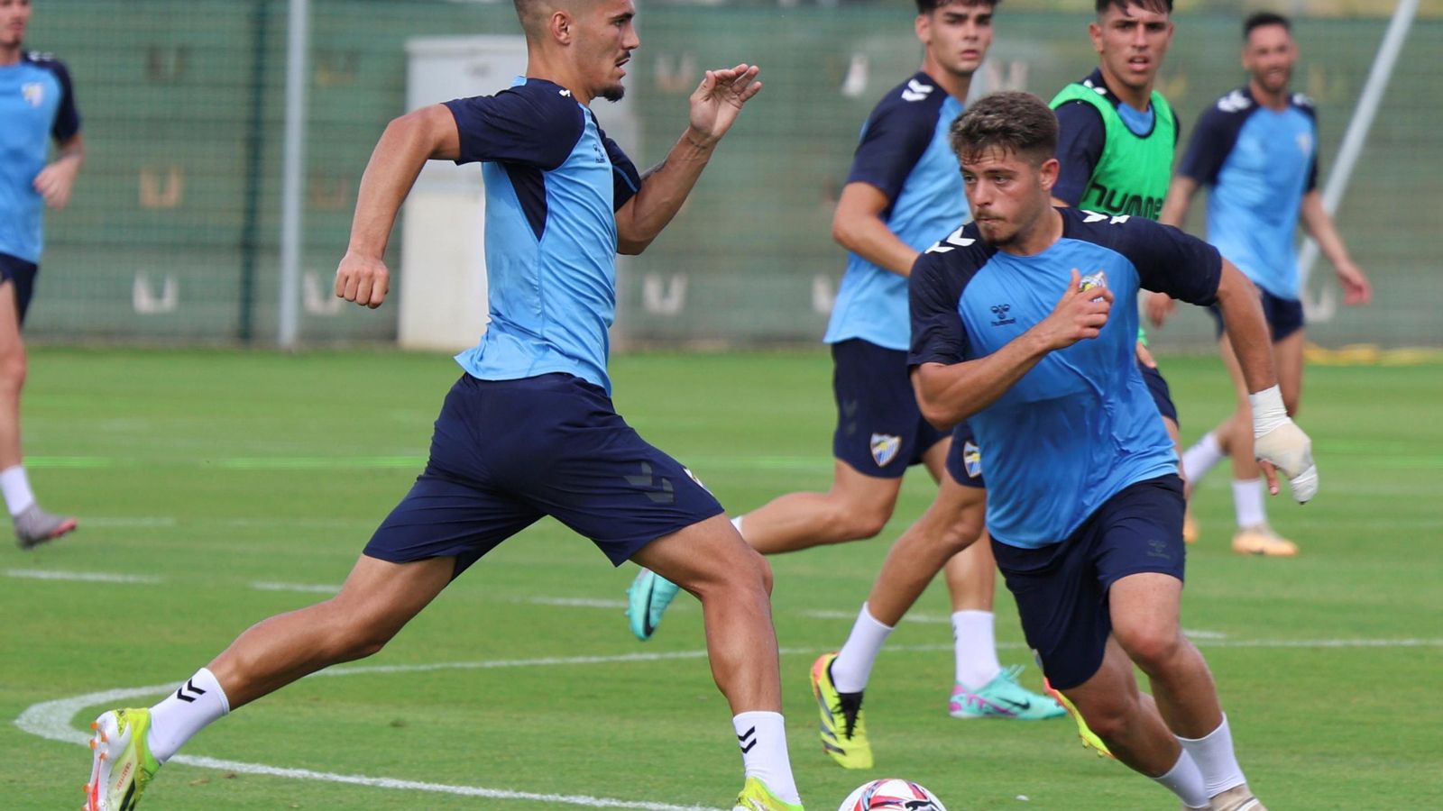 El Málaga CF prueba la Ciudad Deportiva de Arraijanal