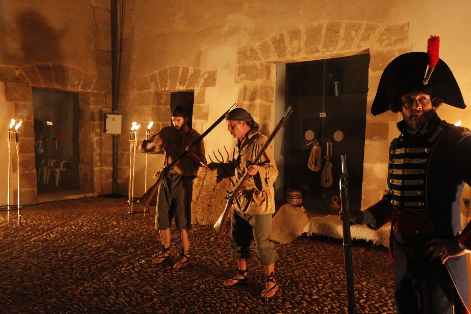 Historia teatralizada del castillo de Guardias Viejas. El Ejido