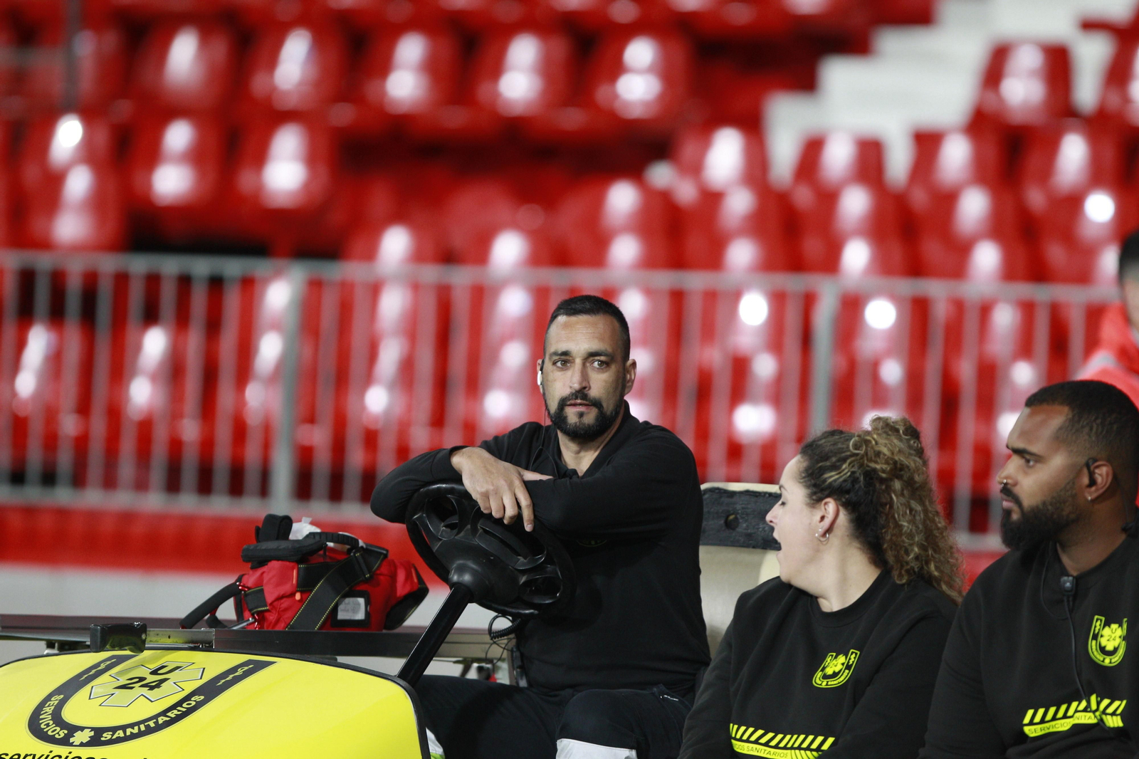 Imágenes del partido de fútbol amistoso entre las selecciones de España y Suiza Sub 21, disputado en Almería