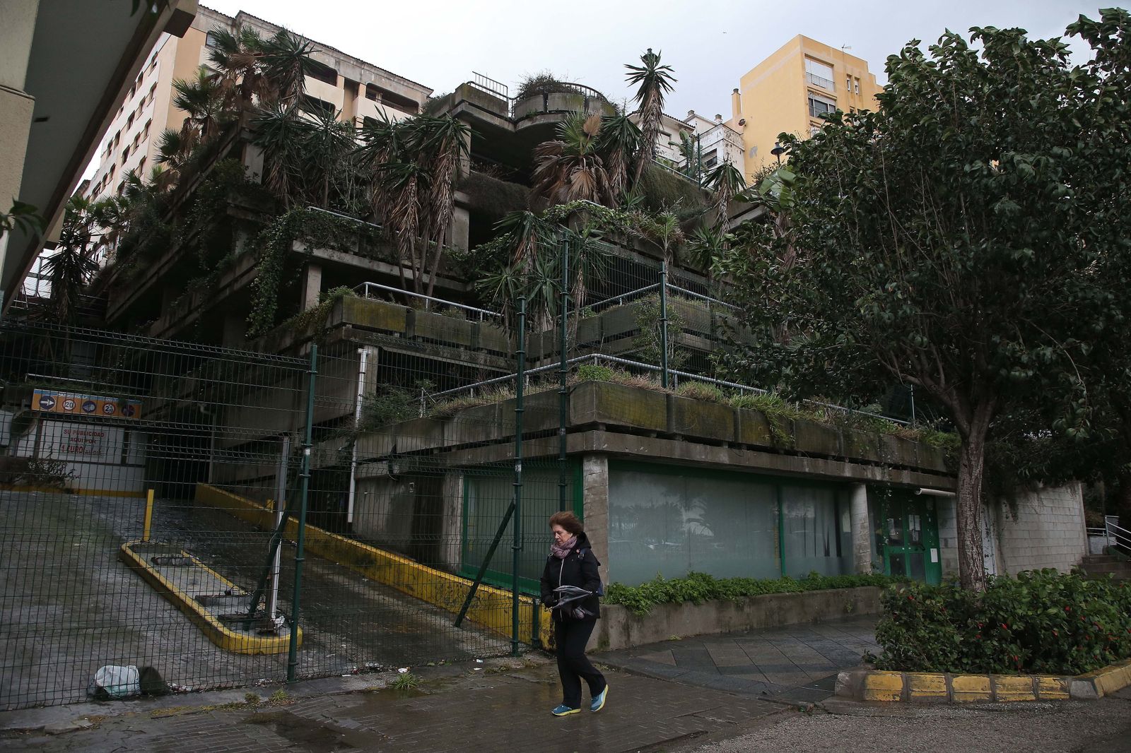 El parking Escalinata, en la Avenida Virgen del Carmen.