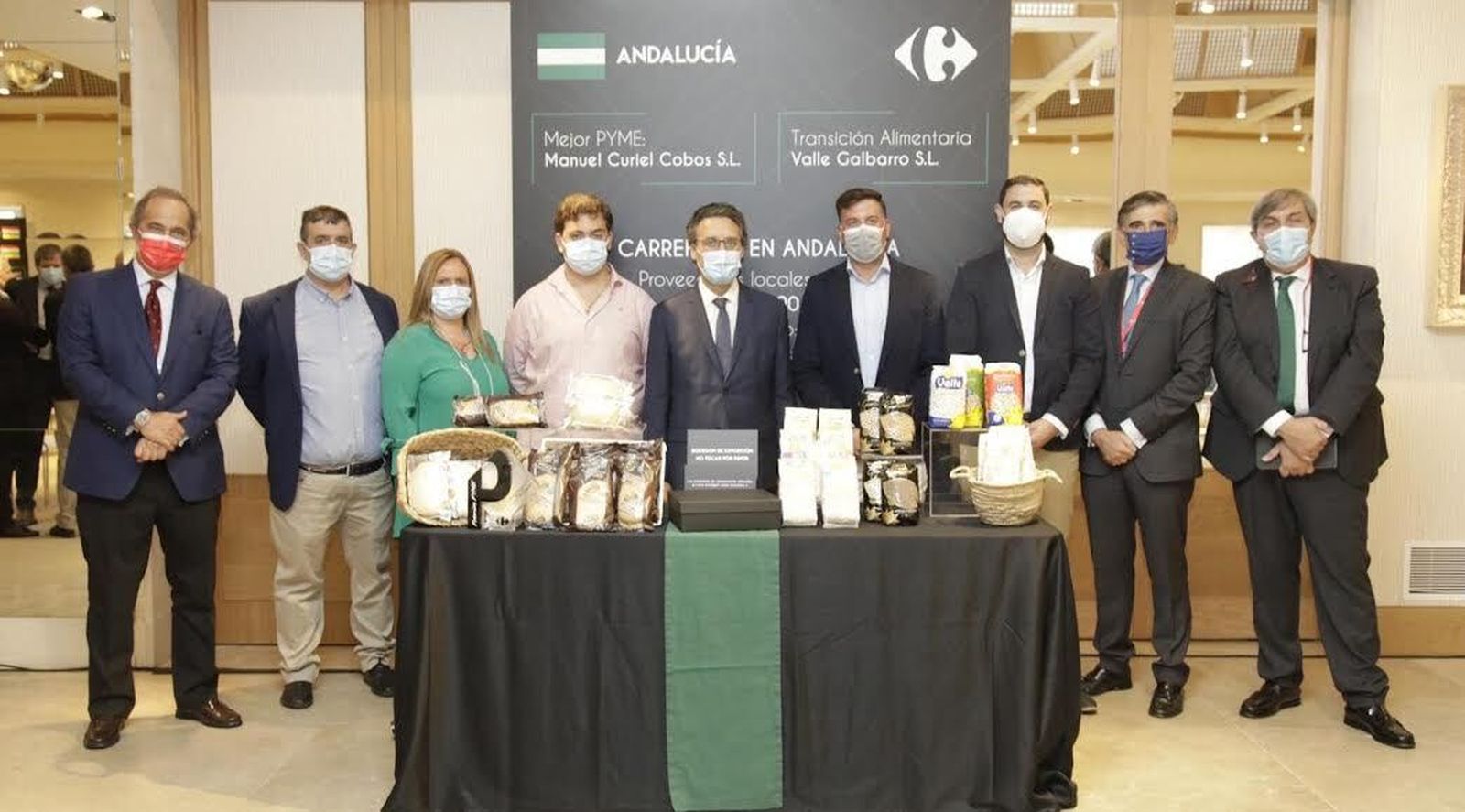 Premiados en la Jornada Nacional Pymes Andalucía