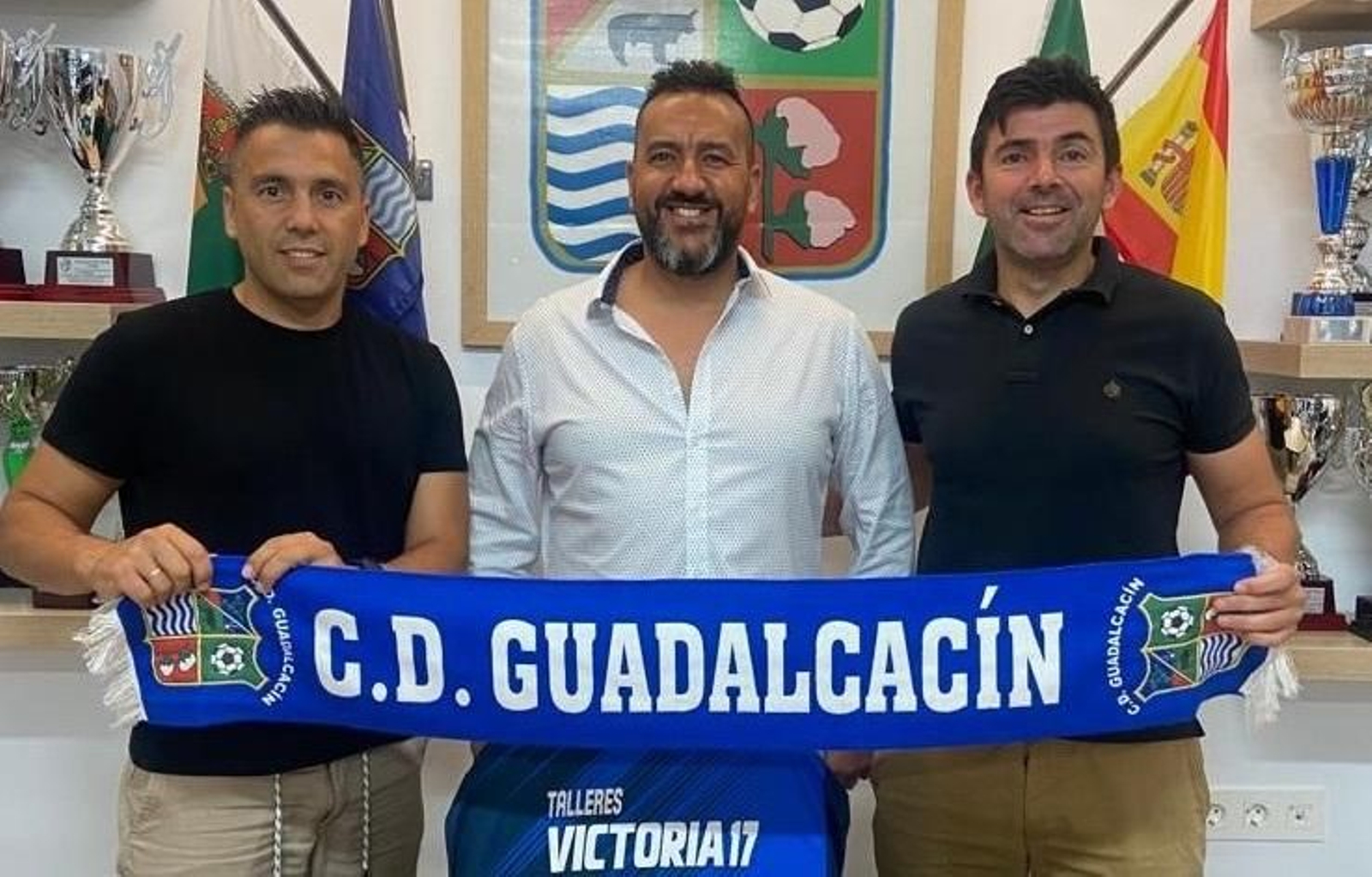 David Navarro se ha hecho cargo esta temporada del Guadalcacín. David Navarro se ha hecho cargo esta temporada del Guadalcacín.