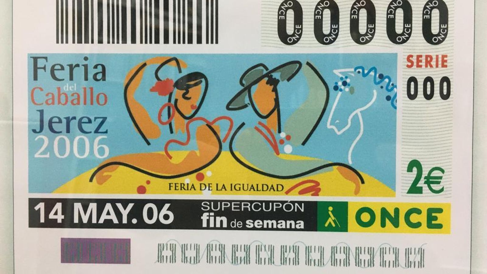 Una destacada colaboración para la Once.