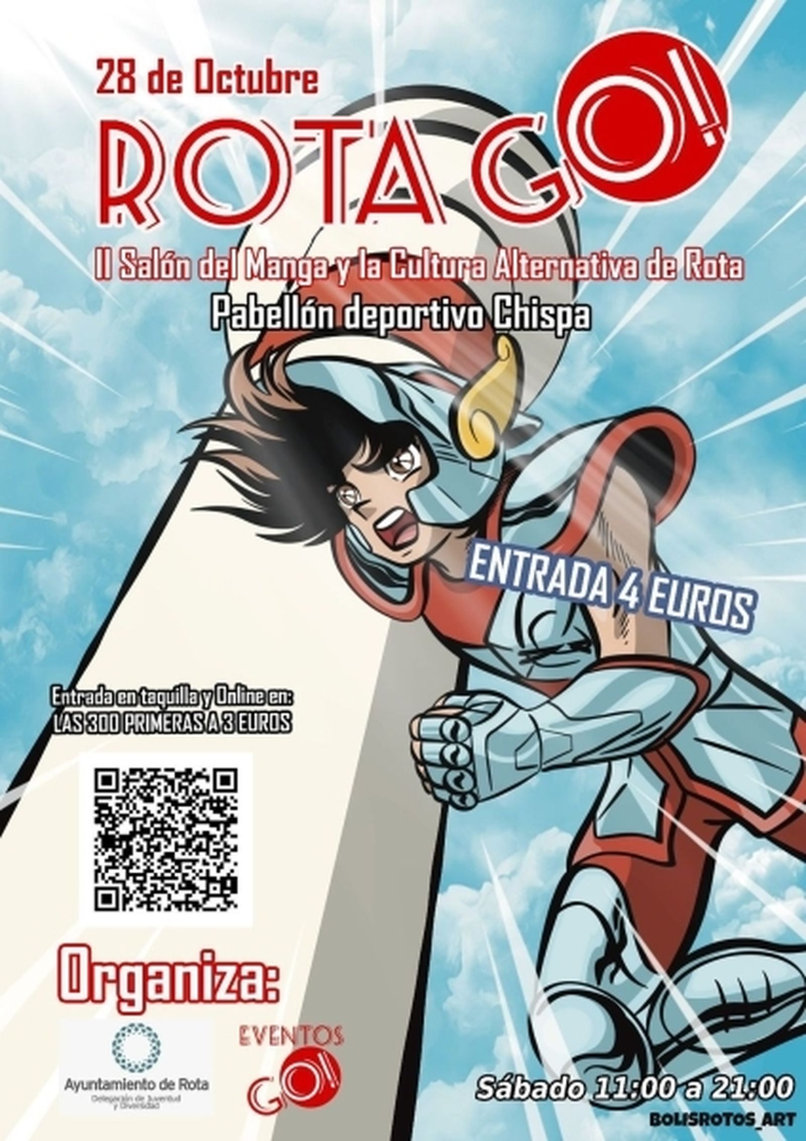 Cartel II Salón Manga de Rota.