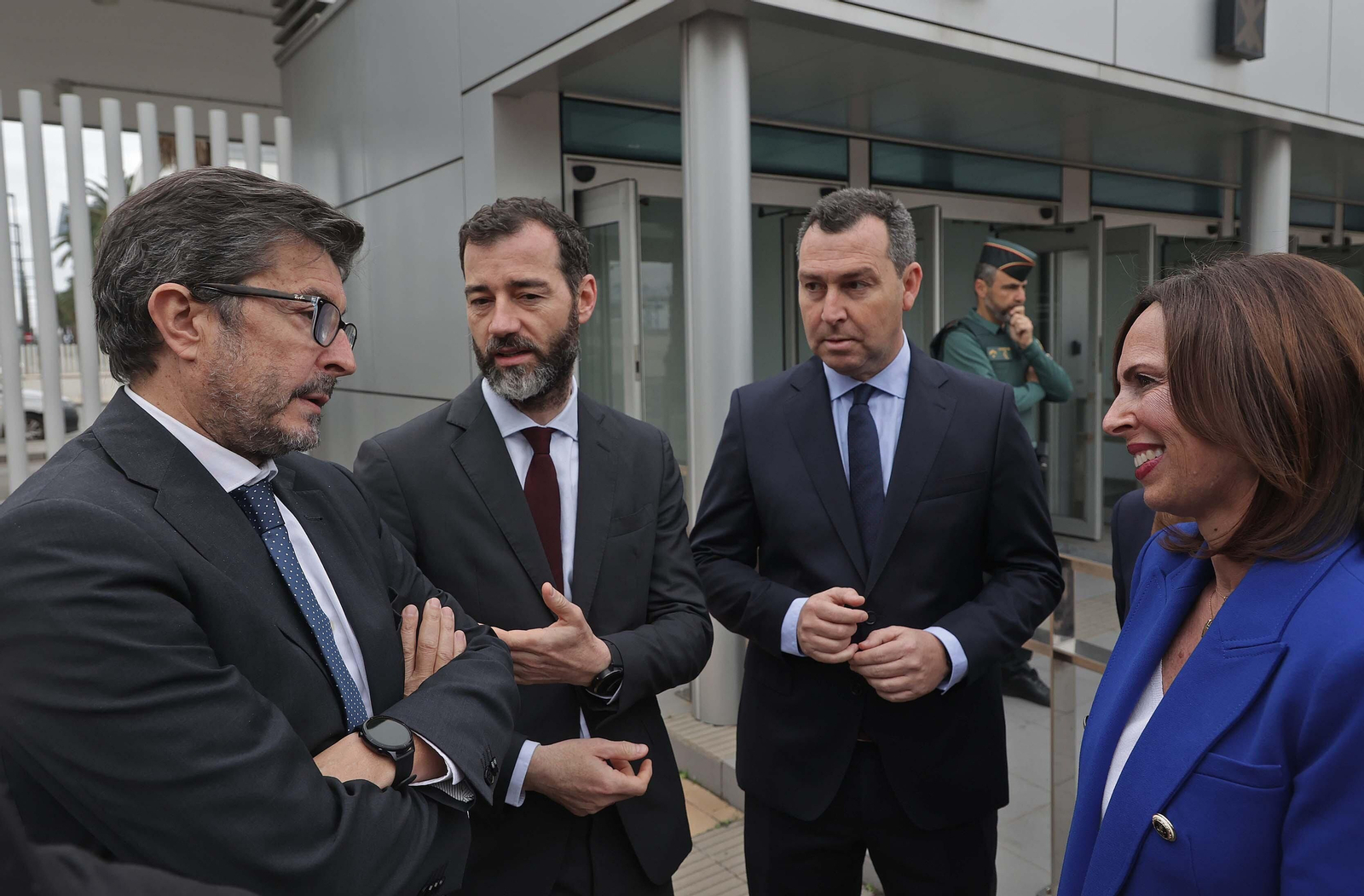 Fotos de la jornada de trabajo del ministro de Transportes en el Puerto de Algeciras