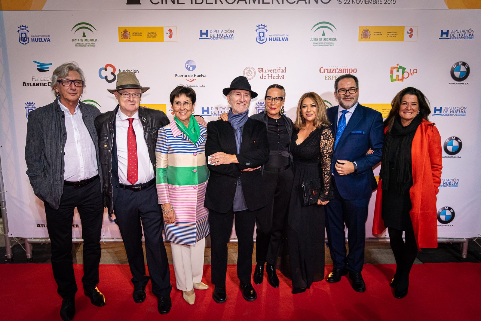 Imágenes del photocall del 45 Festival de Cine Iberoamericano de Huelva