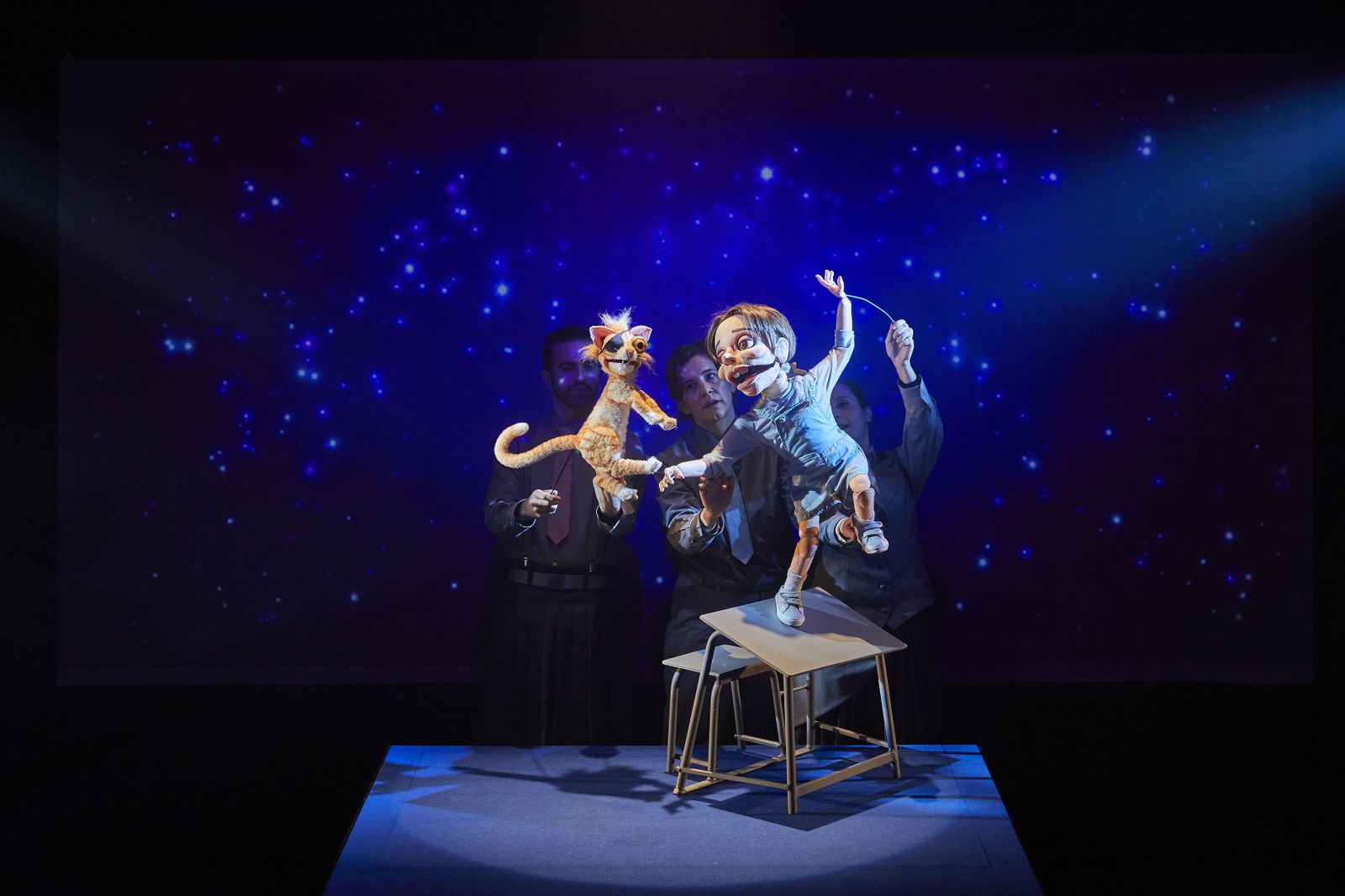 Imagen de la representación de Cris pequeña valiente