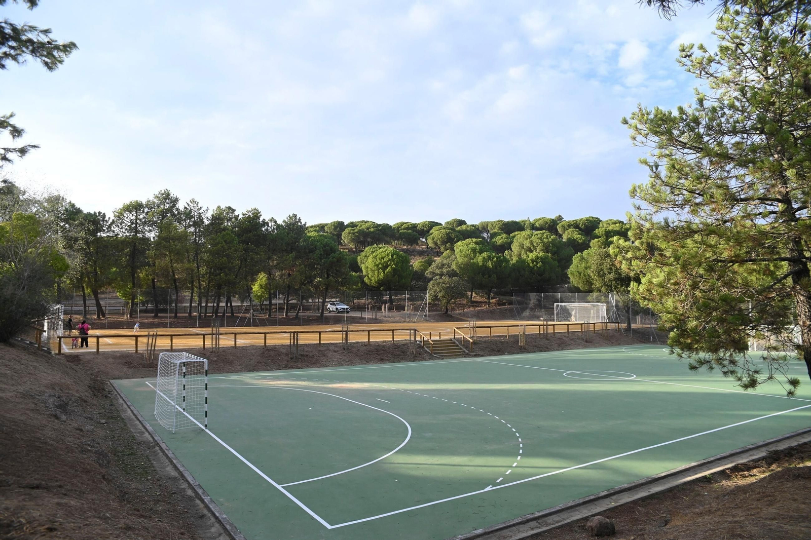 Así ha quedado el Parque Periurbano de Los Villares tras la primera fase de su reforma, en imágenes