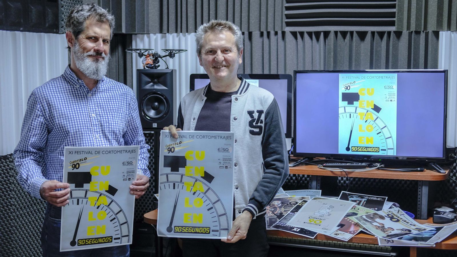 Francisco José Belda con Luis Serrano.