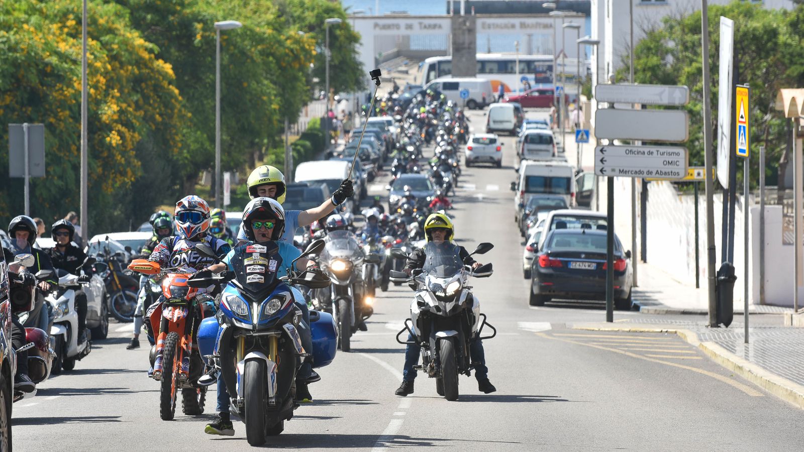 Fotos de XXIV Fiesta Motera Jaro's y lebana a su paso por Tarifa