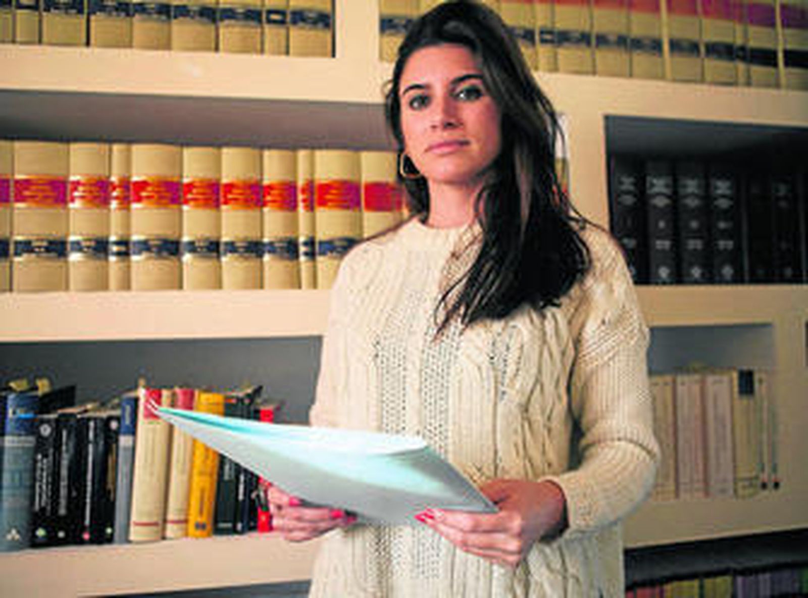 La abogada del accidentado, María Dolores Rivera.