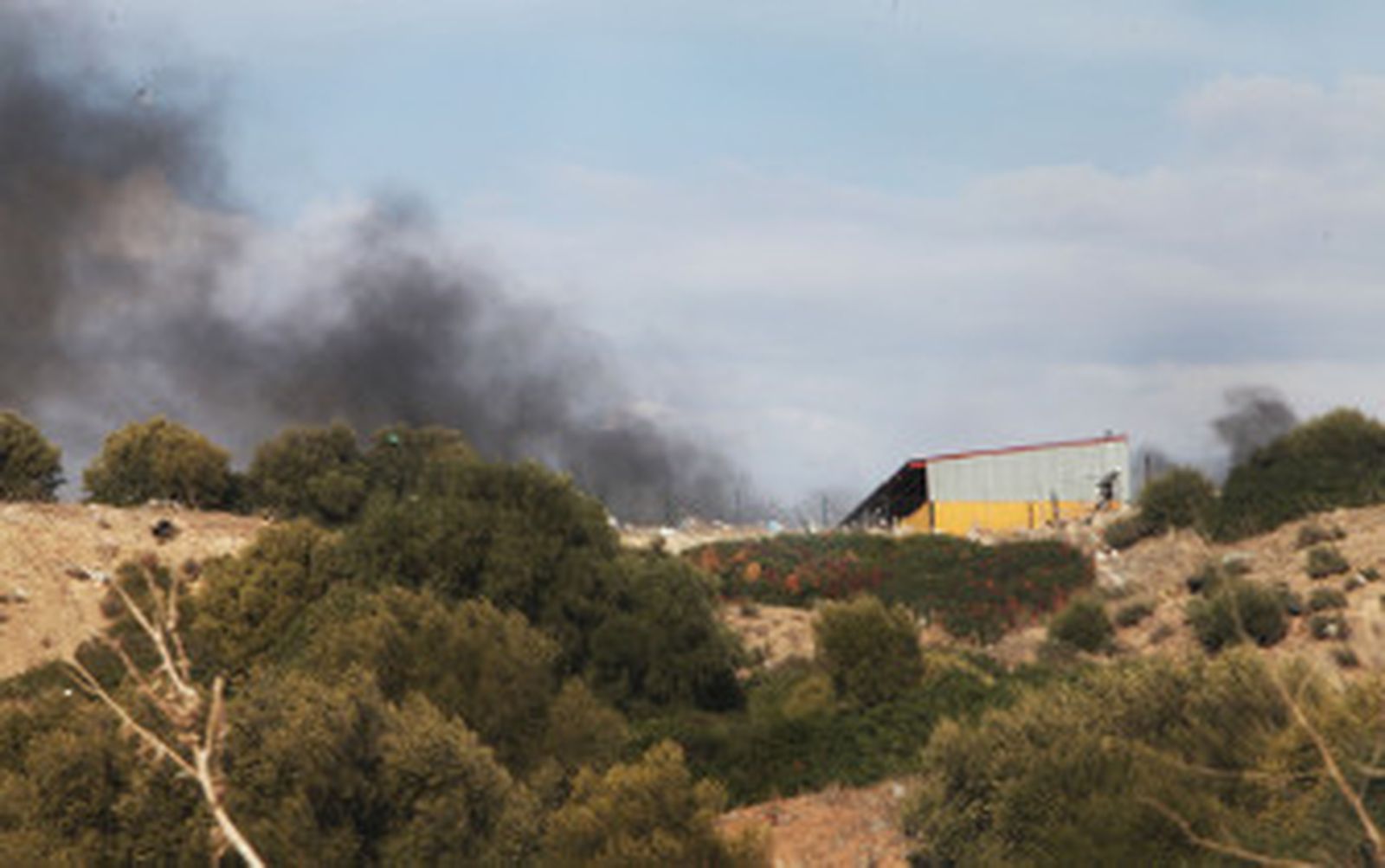 Un incendio causa daños en la maquinaria de Las Calandrias