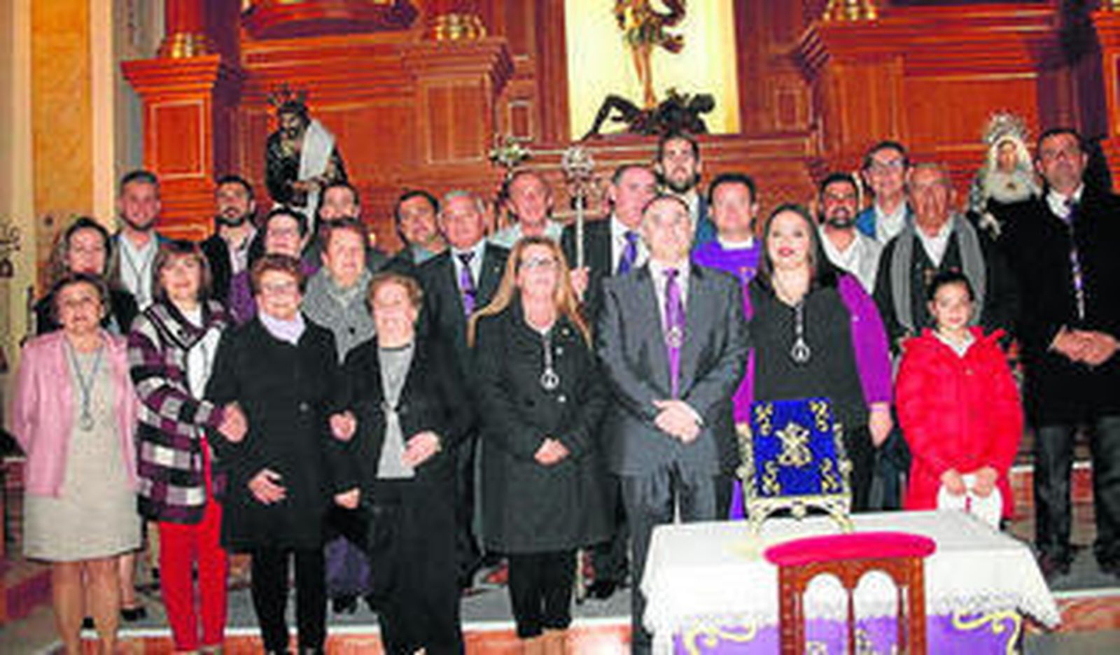 Junta directiva de la Hermandad.