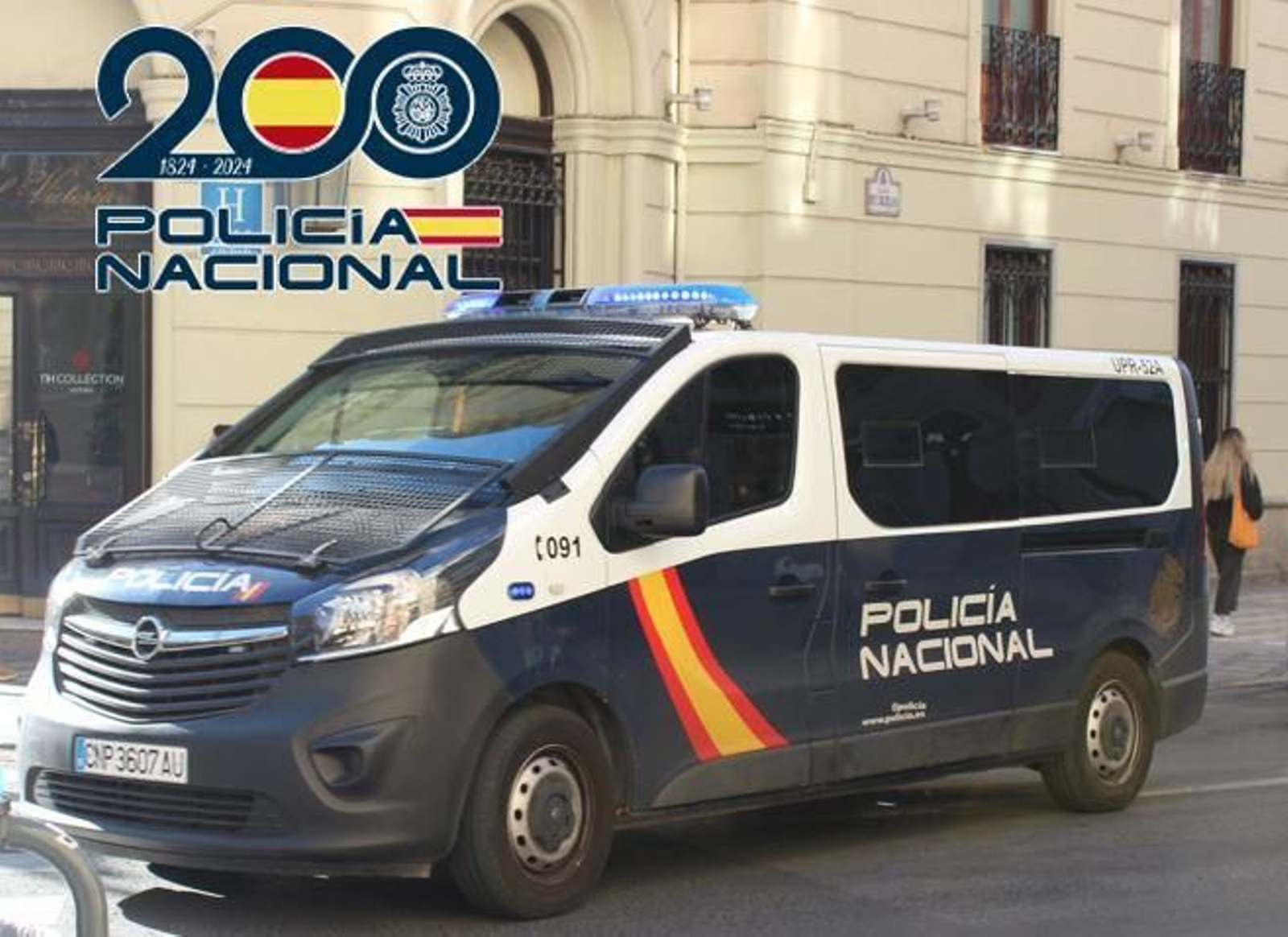 Vehículo de la Policía Nacional, en una imagen de archivo.