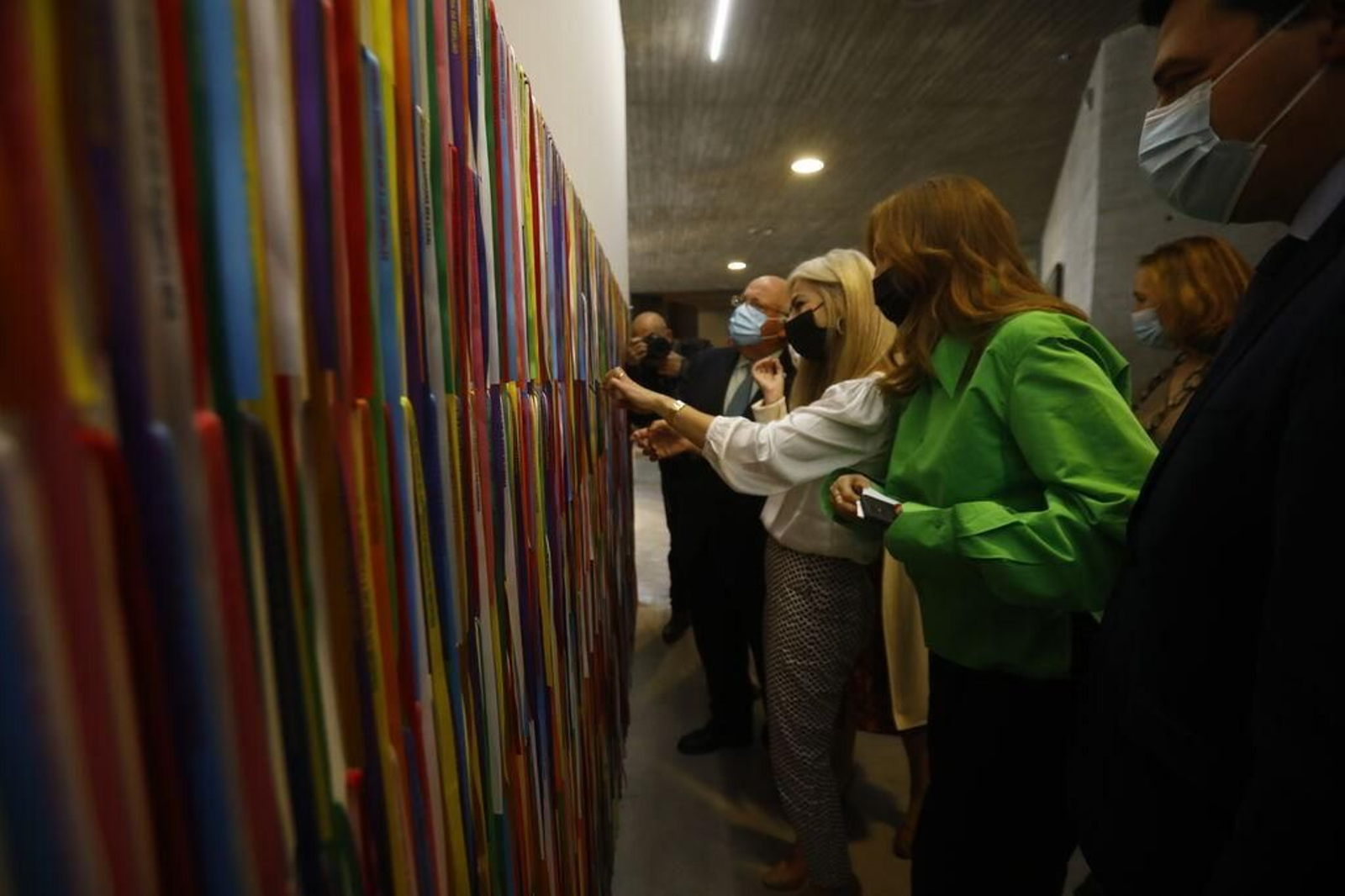 Obra de Rivane Neuenschwander en el C3A.