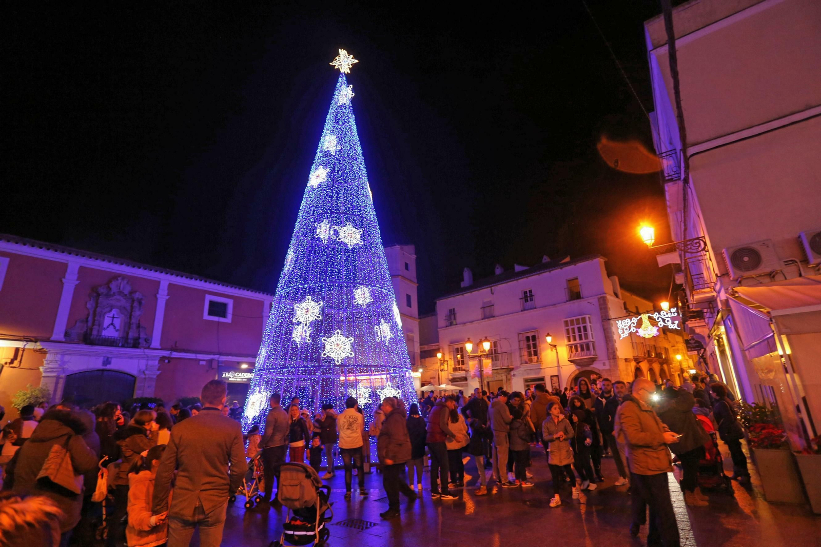 Encendido del alumbrado de Navidad en El Puerto