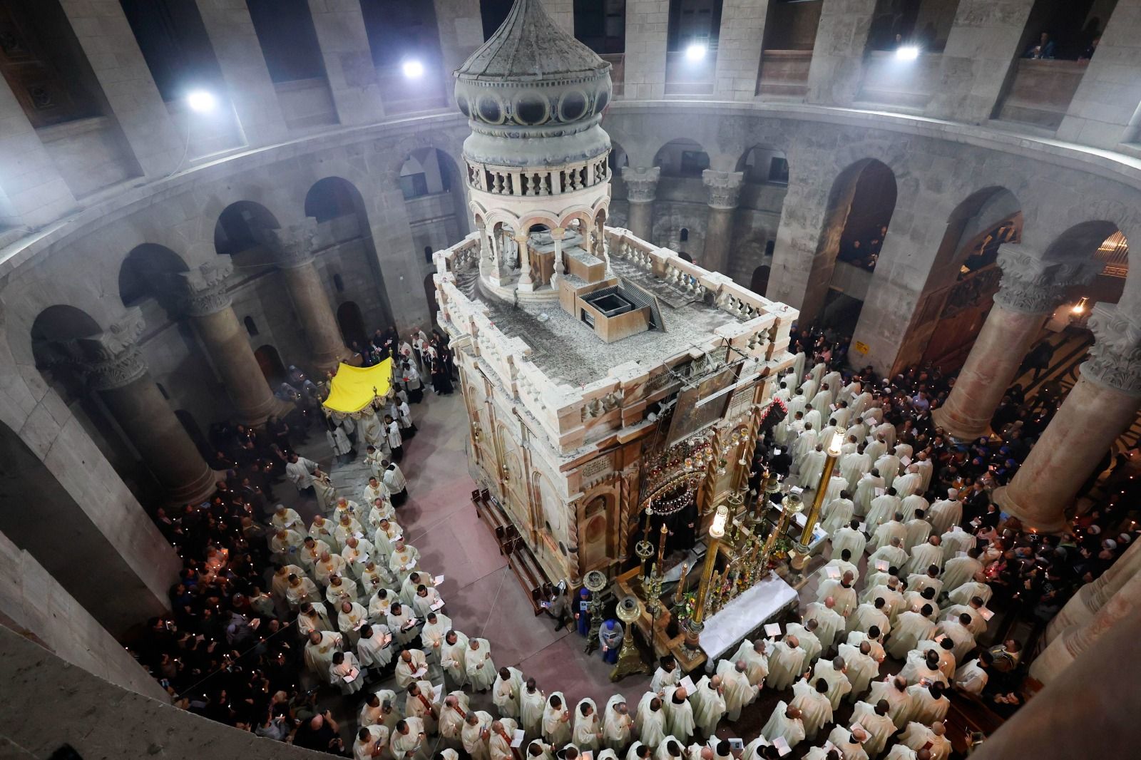 Santo Sepulcro de Jerusalén.