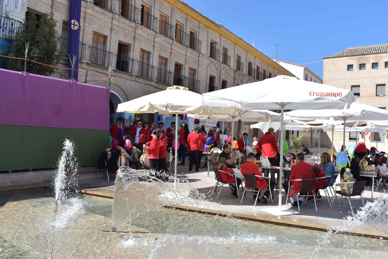 Miércoles Santo en Baena: Los judíos echan las cajas, en fotografías